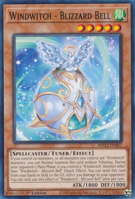 Windwitch - Blizzard Bell (22007) (MP22) - YuGiOh Single