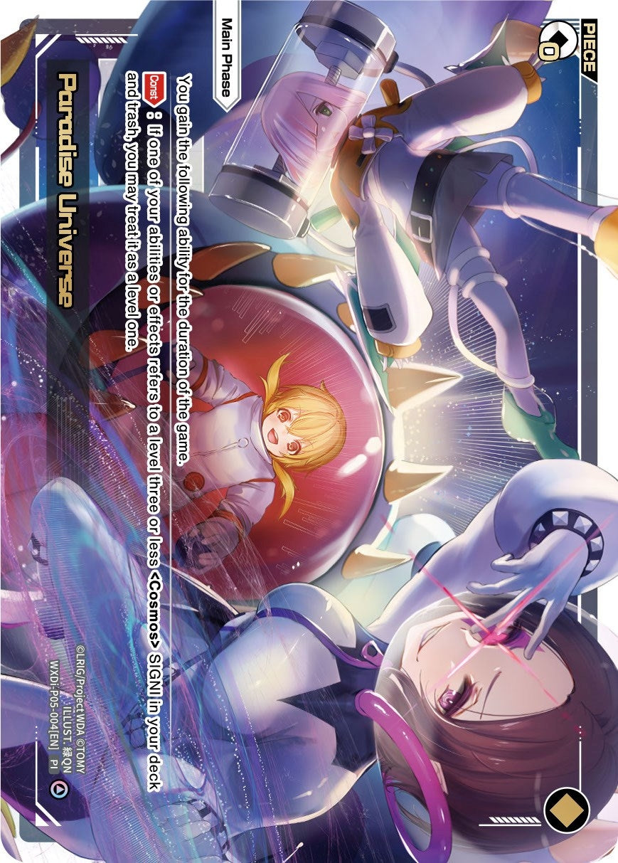 Paradise Universe (5004) [WXDi-P05] - WIXOSS Single