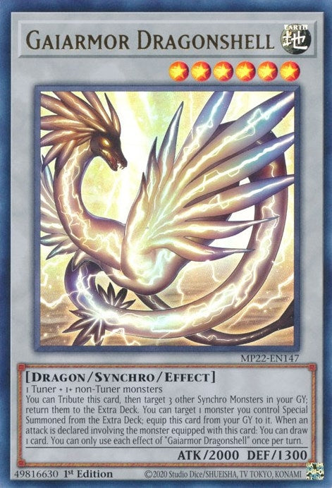 Gaiarmor Dragonshell (22147) (MP22) - YuGiOh Single