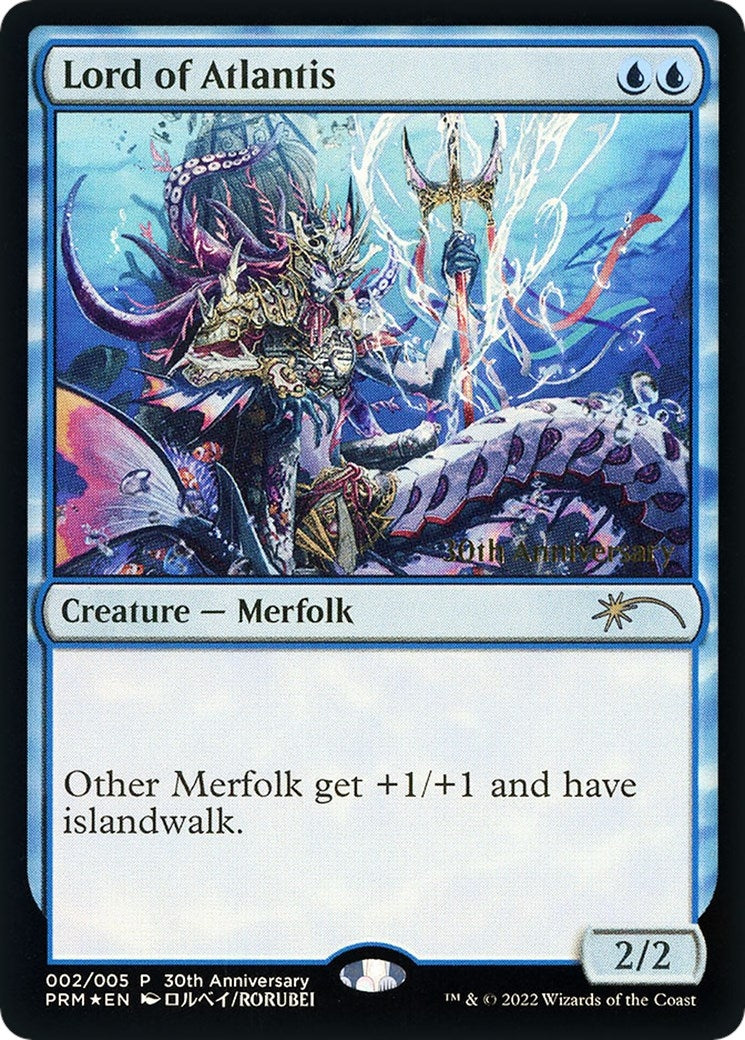 Lord of Atlantis (2) [30A-P] - MTG Single