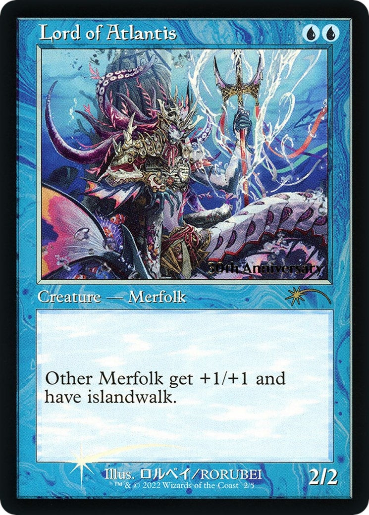 Lord of Atlantis (Retro Frame) (2) [30A-P] - MTG Single