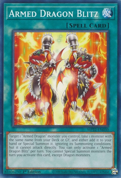Armed Dragon Blitz (22030) (MP22) - YuGiOh Single