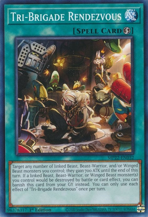 Tri-Brigade Rendezvous (22032) (MP22) - YuGiOh Single