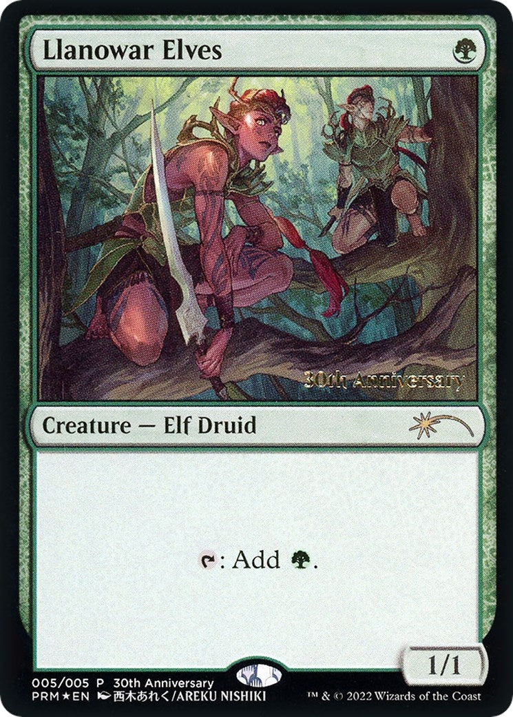 Llanowar Elves (5) [30A-P] - MTG Single