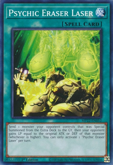 Psychic Eraser Laser (22052) (MP22) - YuGiOh Single