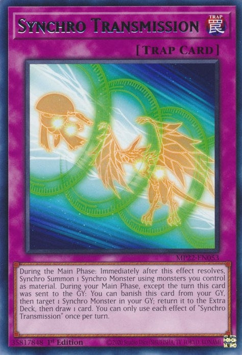 Synchro Transmission (22053) (MP22) - YuGiOh Single