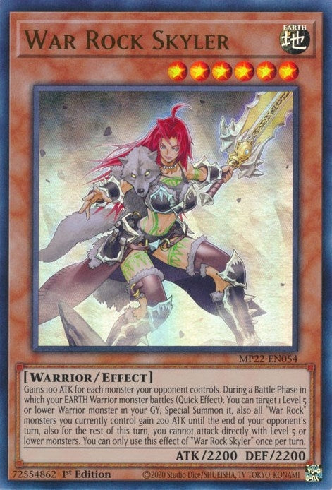 War Rock Skyler (22054) (MP22) - YuGiOh Single