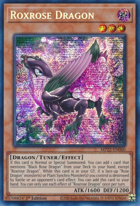 Roxrose Dragon (22060) (MP22) - YuGiOh Single