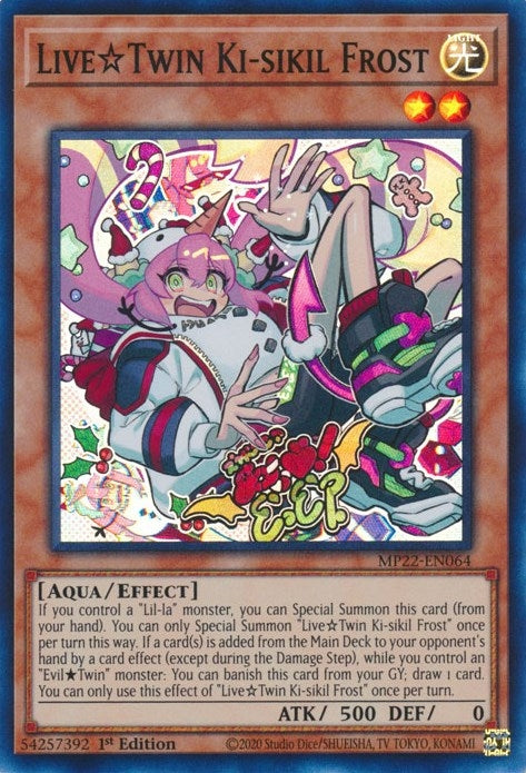 Live Twin Ki-sikil Frost (22064) (MP22) - YuGiOh Single