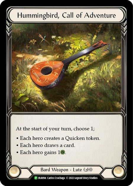 Hummingbird Call of Adventure (94) [PR] - Flesh and Blood TCG Single