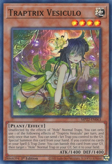 Traptrix Vesiculo (22063) (MP22) - YuGiOh Single