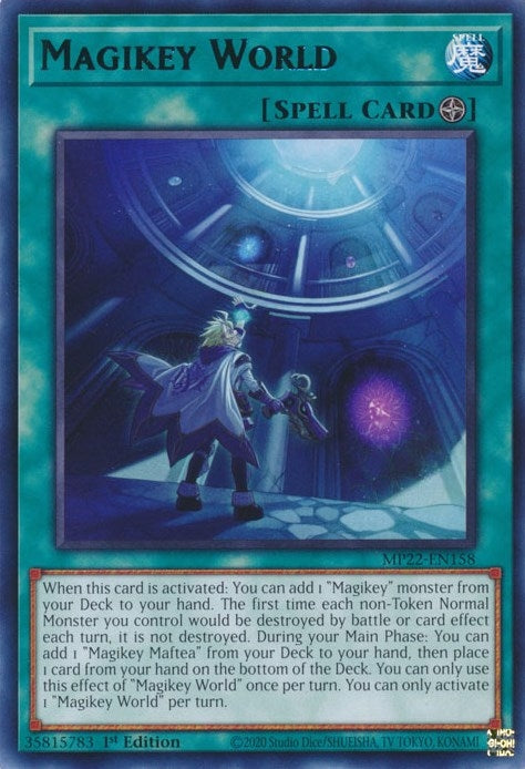 Magikey World (22158) (MP22) - YuGiOh Single