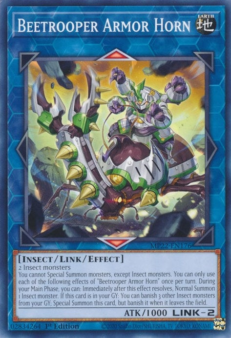 Beetrooper Armor Horn (22176) (MP22) - YuGiOh Single