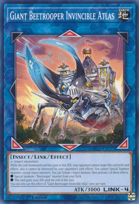 Giant Beetrooper Invincible Atlas (22177) (MP22) - YuGiOh Single