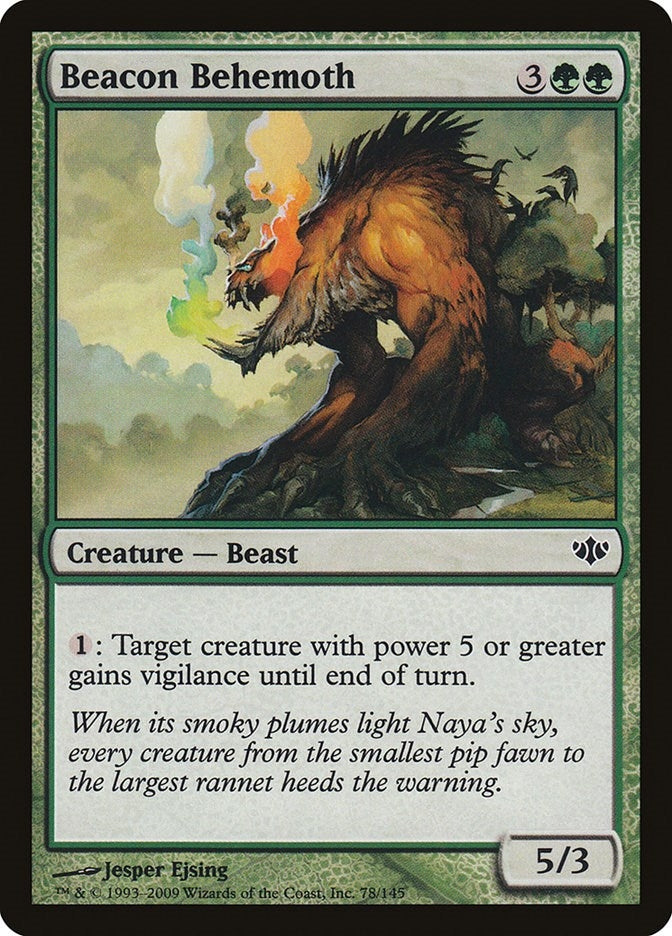 Beacon Behemoth (78) [CON] - MTG Single