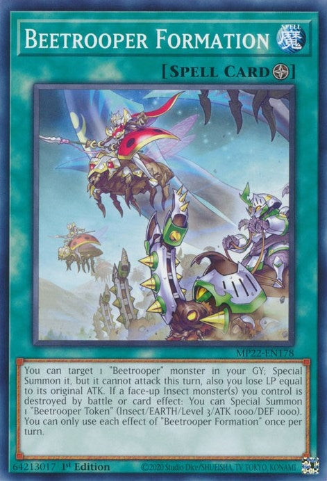 Beetrooper Formation (22178) (MP22) - YuGiOh Single