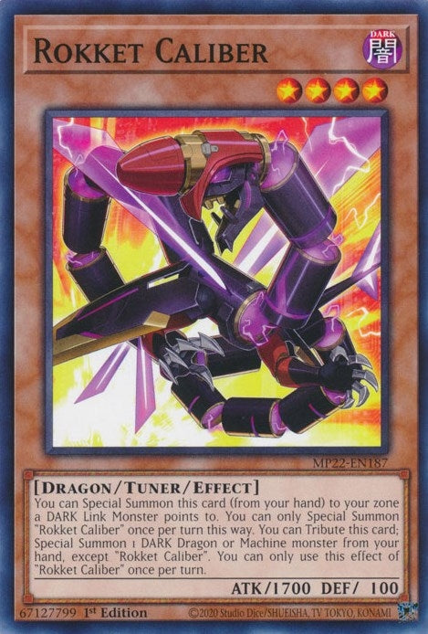 Rokket Caliber (22187) (MP22) - YuGiOh Single