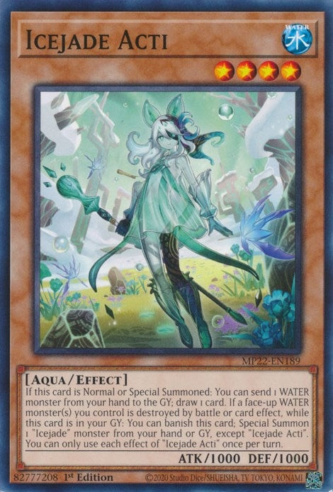 Icejade Acti (22189) (MP22) - YuGiOh Single