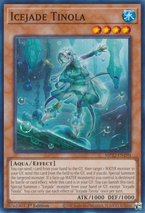 Icejade Tinola (22190) (MP22) - YuGiOh Single