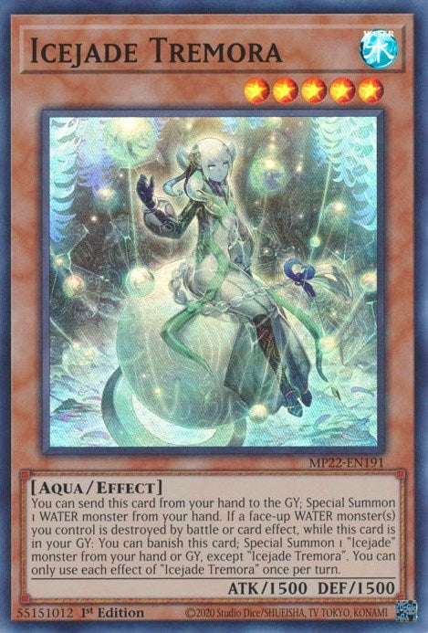 Icejade Tremora (22191) (MP22) - YuGiOh Single