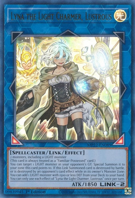 Lyna the Light Charmer Lustrous (22089) (MP22) - YuGiOh Single
