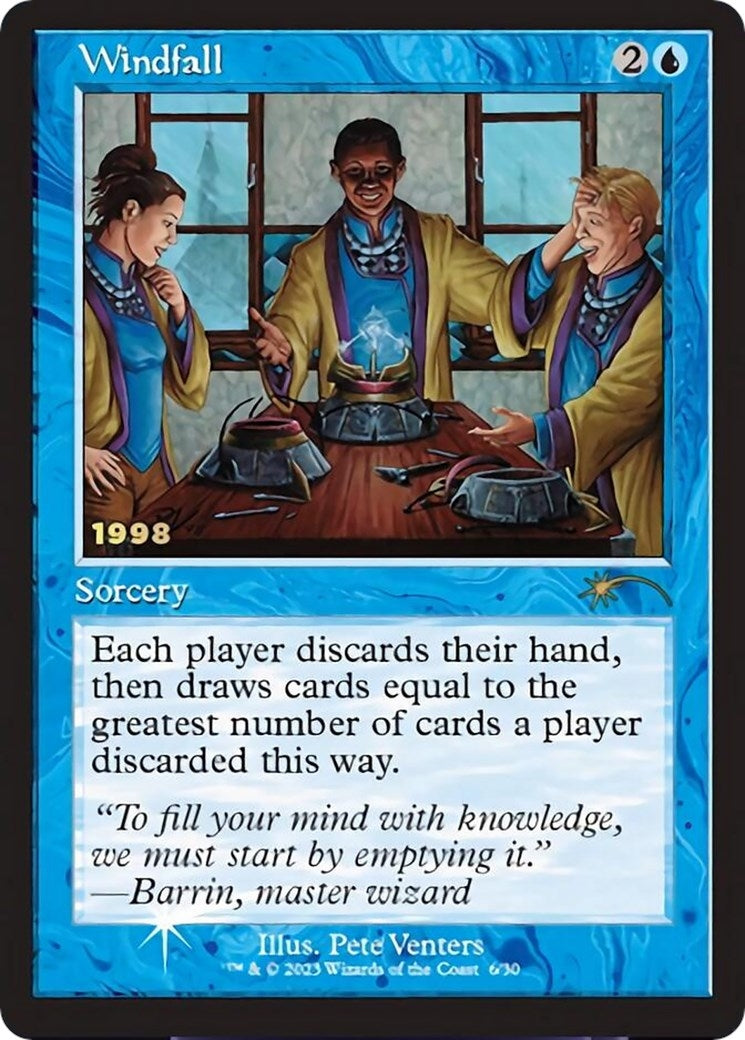 Windfall (6) [30A-P] - MTG Single