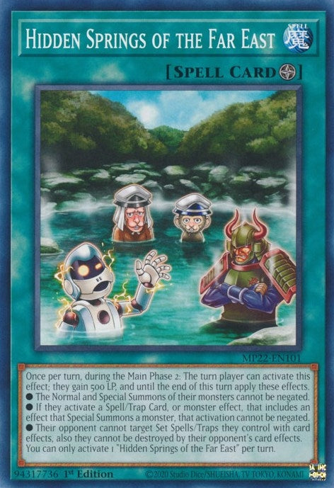 Hidden Springs of the Far East (22101) (MP22) - YuGiOh Single