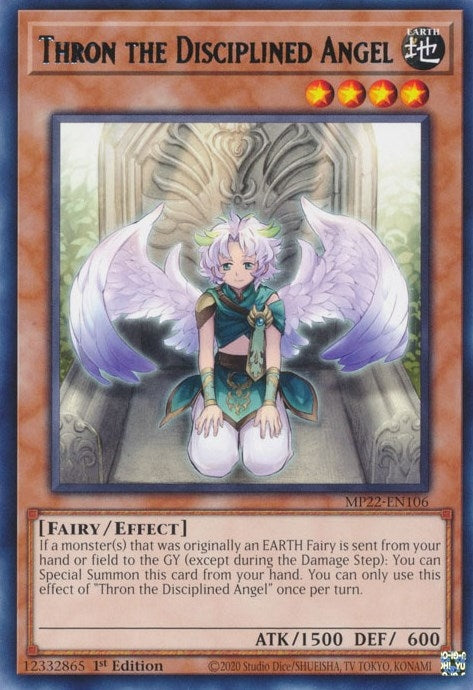 Thron the Disciplined Angel (22106) (MP22) - YuGiOh Single
