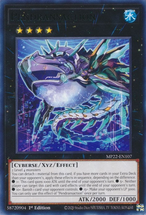 Pendransaction (22107) (MP22) - YuGiOh Single