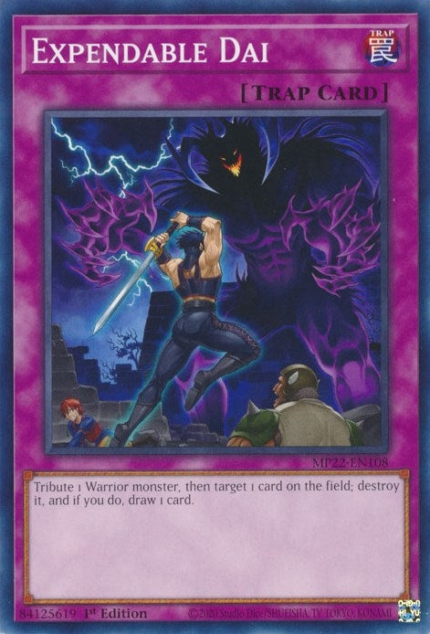 Expendable Dai (22108) (MP22) - YuGiOh Single
