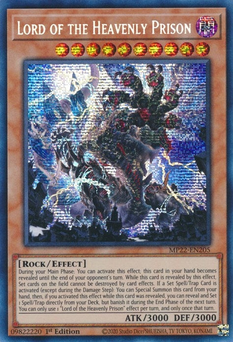 Lord of the Heavenly Prison (22205) (MP22) - YuGiOh Single