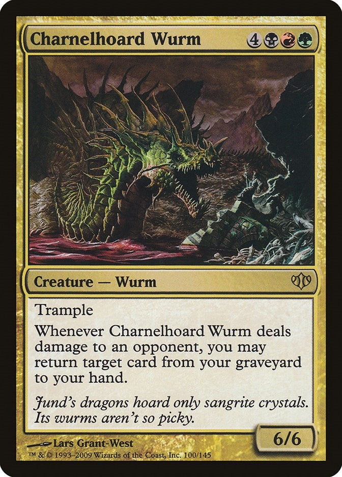 Charnelhoard Wurm (100) [CON] - MTG Single