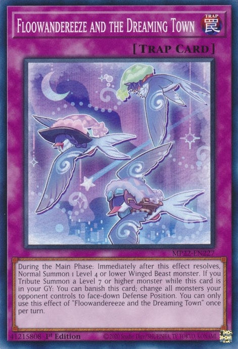 Floowandereeze and the Dreaming Town (22227) (MP22) - YuGiOh Single