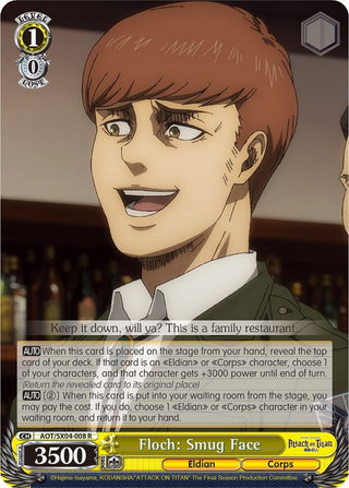 Floch: Smug Face (4008) [AOT3] - Weiss Schwarz Single