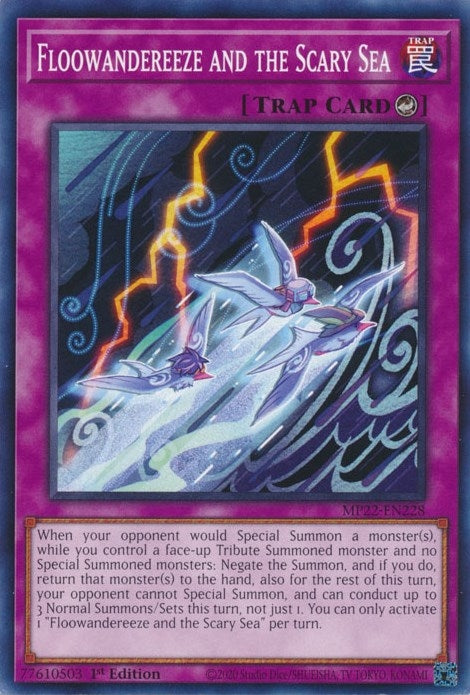 Floowandereeze and the Scary Sea (22228) (MP22) - YuGiOh Single