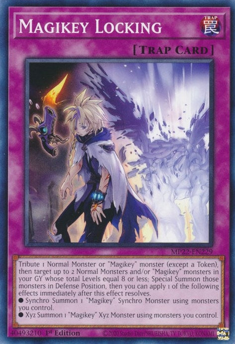 Magikey Locking (22229) (MP22) - YuGiOh Single