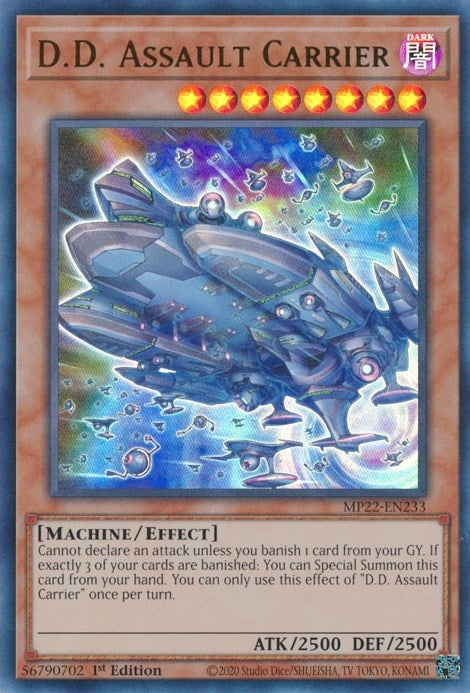 D.D. Assault Carrier (22233) (MP22) - YuGiOh Single