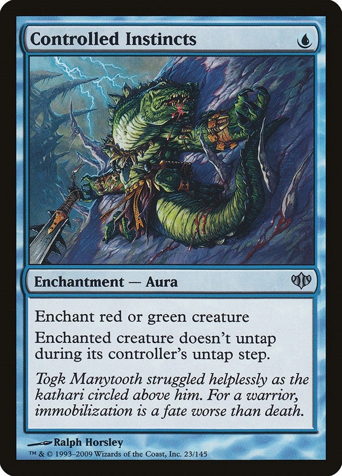 Controlled Instincts (23) [CON] - MTG Single