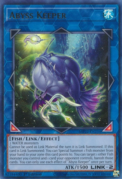 Abyss Keeper (22234) (MP22) - YuGiOh Single