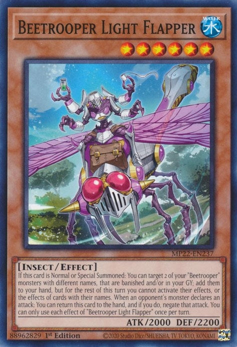 Beetrooper Light Flapper (22237) (MP22) - YuGiOh Single