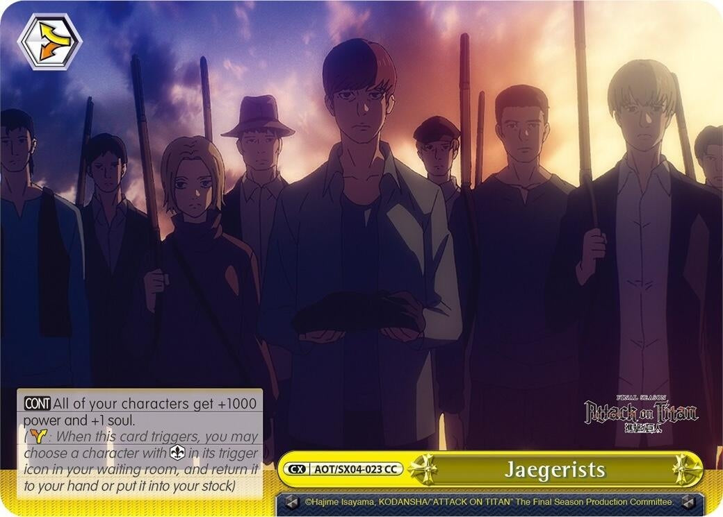 Jaegerists (4023) [AOT3] - Weiss Schwarz Single