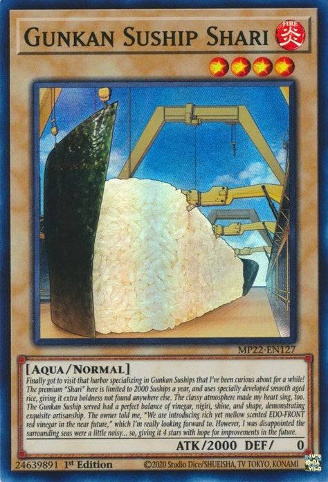 Gunkan Suship Shari (22127) (MP22) - YuGiOh Single