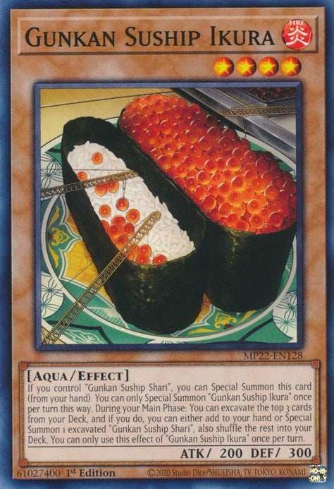 Gunkan Suship Ikura (22128) (MP22) - YuGiOh Single
