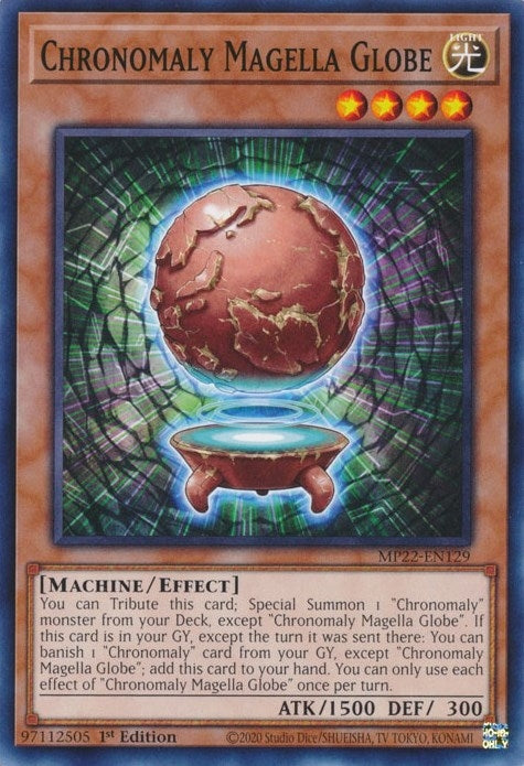 Chronomaly Magella Globe (22129) (MP22) - YuGiOh Single