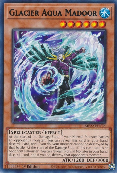 Glacier Aqua Madoor (22135) (MP22) - YuGiOh Single
