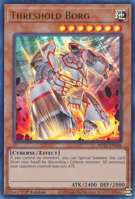Threshold Borg (22246) (MP22) - YuGiOh Single
