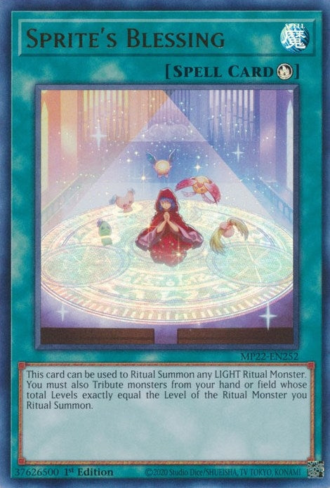 Sprite’s Blessing (22252) (MP22) - YuGiOh Single