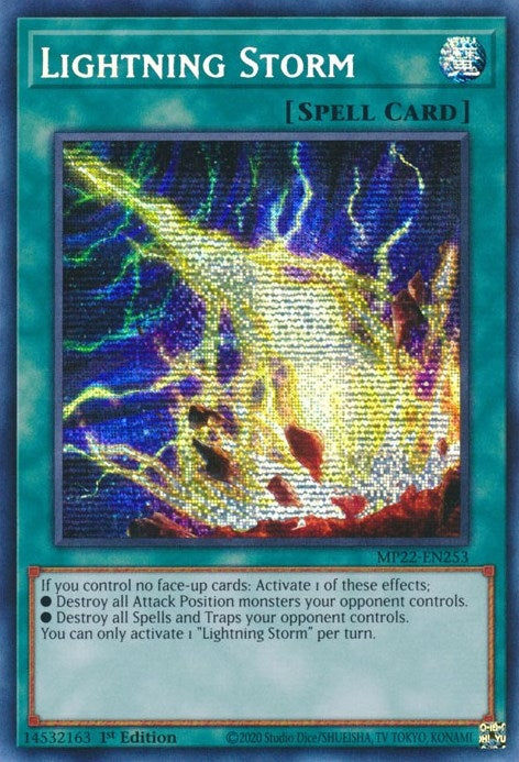 Lightning Storm (22253) (MP22) - YuGiOh Single