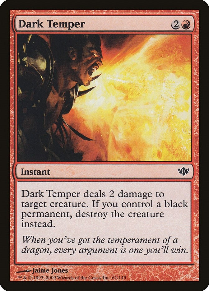 Dark Temper (61) [CON] - MTG Single