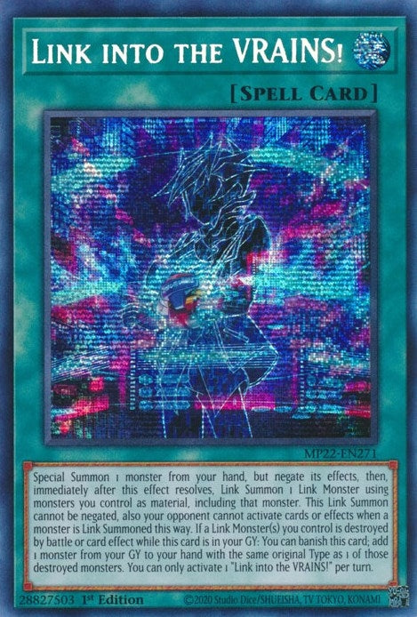Link into the VRAINS! (22271) (MP22) - YuGiOh Single